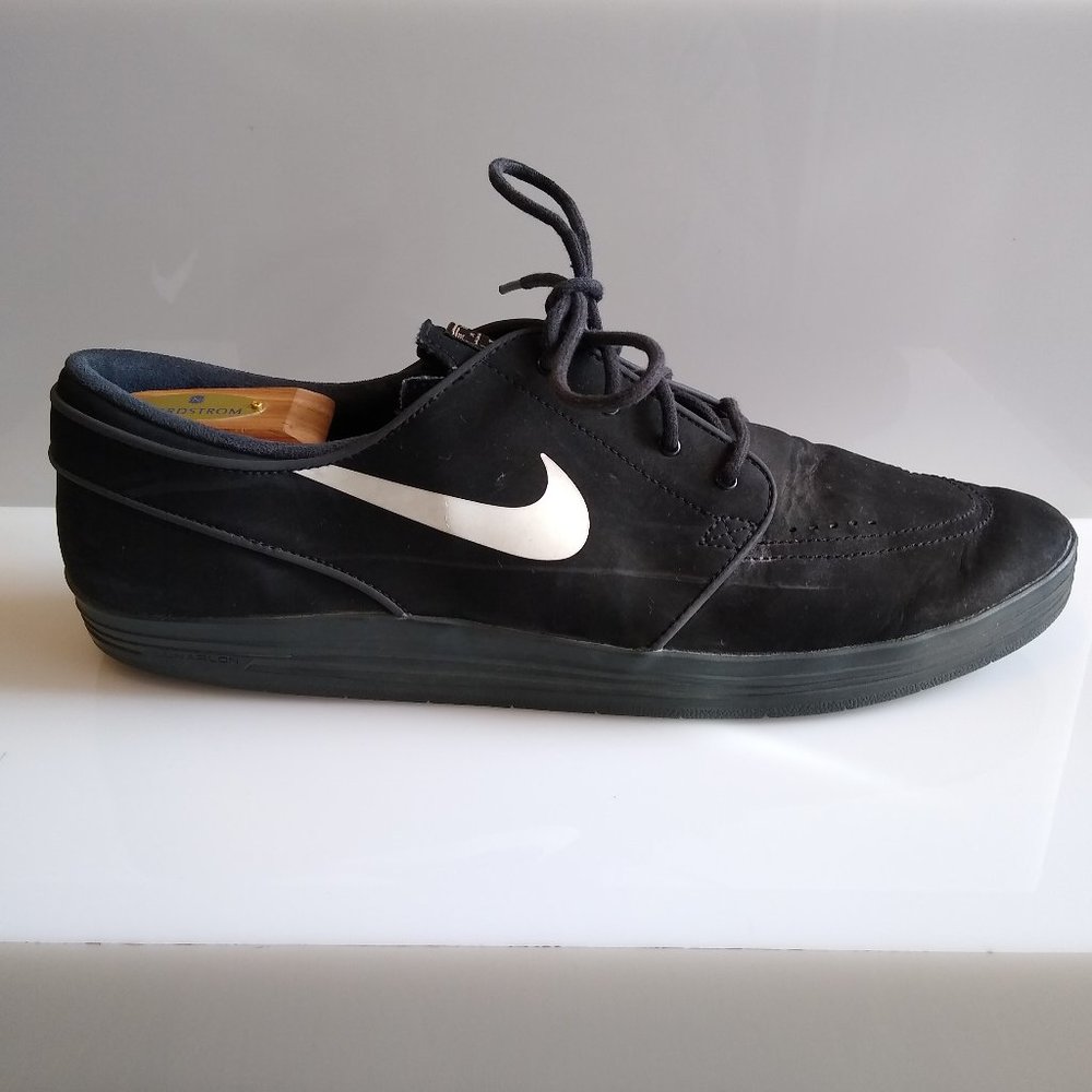 Nike Mens SB Stefan Janoski Black Lace Up